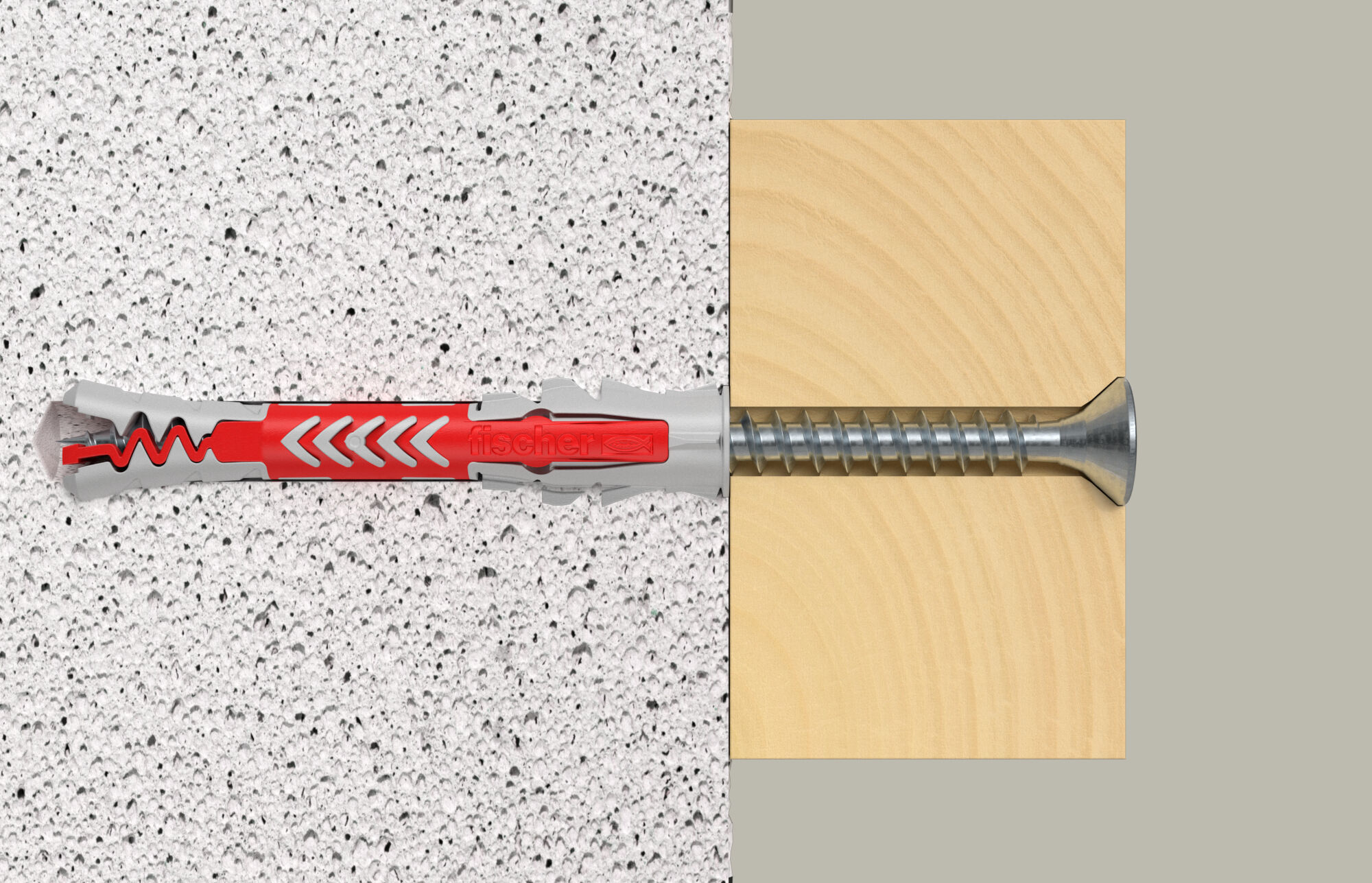 fischer DuoPower 8 x 65 S with screw